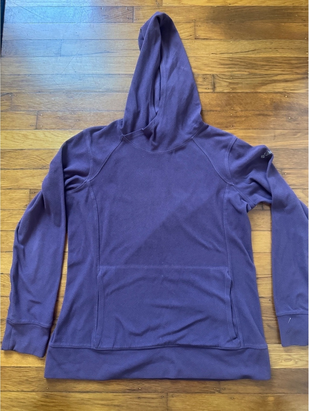 Colombia gorpcore pullover hoodie purple size medium